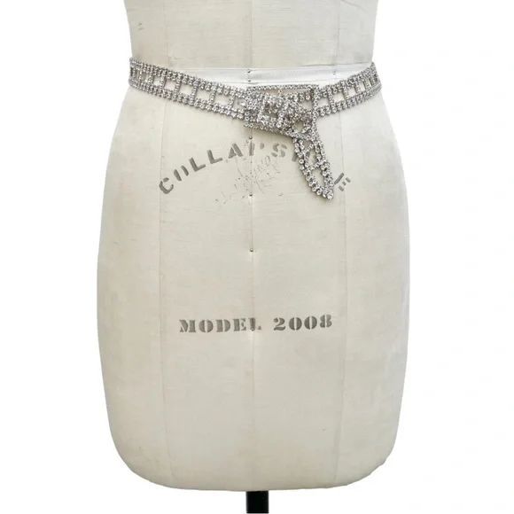 Vintage | Accessories | Vintage Signed Clear Rhinestone  display picture 1